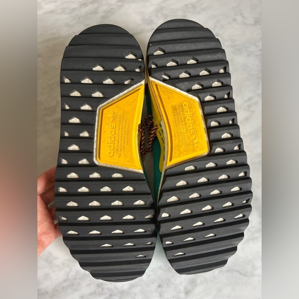 Adidas Human Race NMD Pharrell Sun Glow
Released November 11th, 2017 sz 11 - Picture 7 of 9